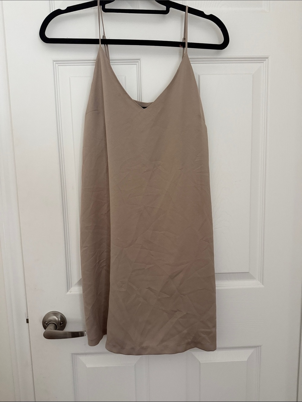 Dynamite Women’s Slip Dress in Taupe